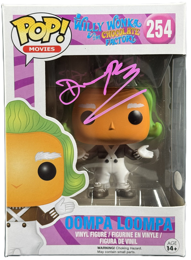Deep Roy Signed Funko POP Willy Wonka Oompa Loompa Autographed JSA