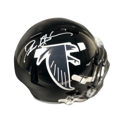Deion Sanders Signed Atlanta Falcons FS Helmet Autographed BAS COA