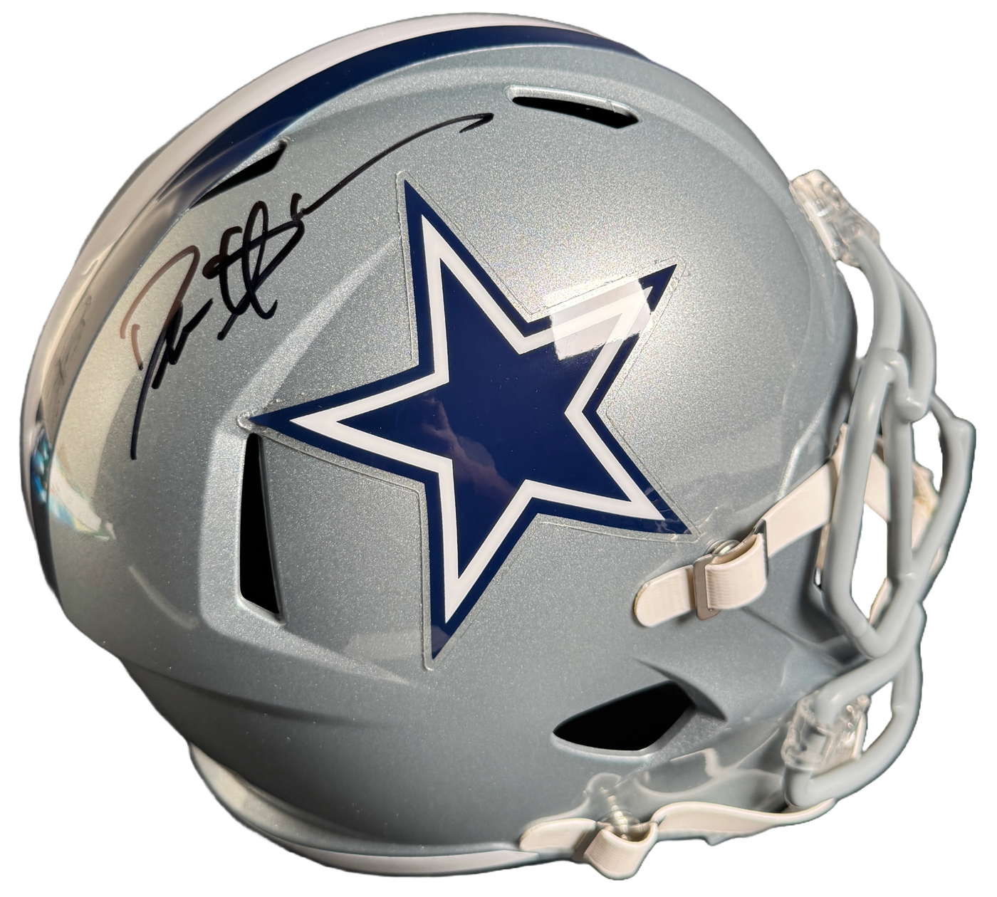 Deion Sanders Signed Dallas Cowboys F/S Speed Helmet Autographed BAS COA