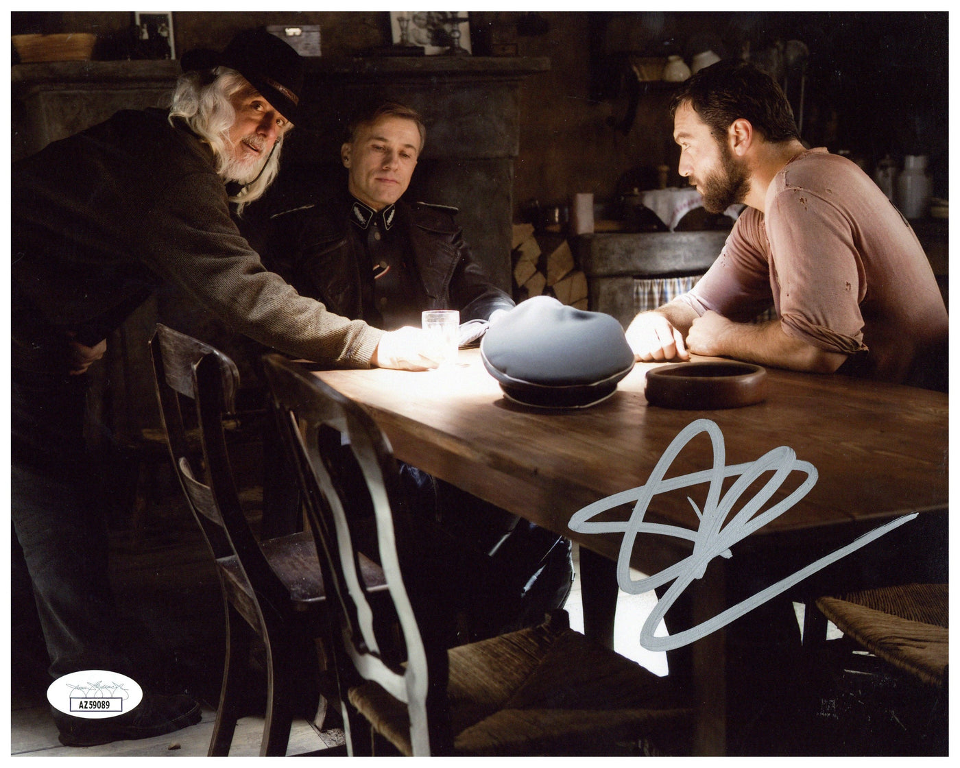 Denis Ménochet Signed 8x10 Photo Inglourious Basterds Autographed JSA COA