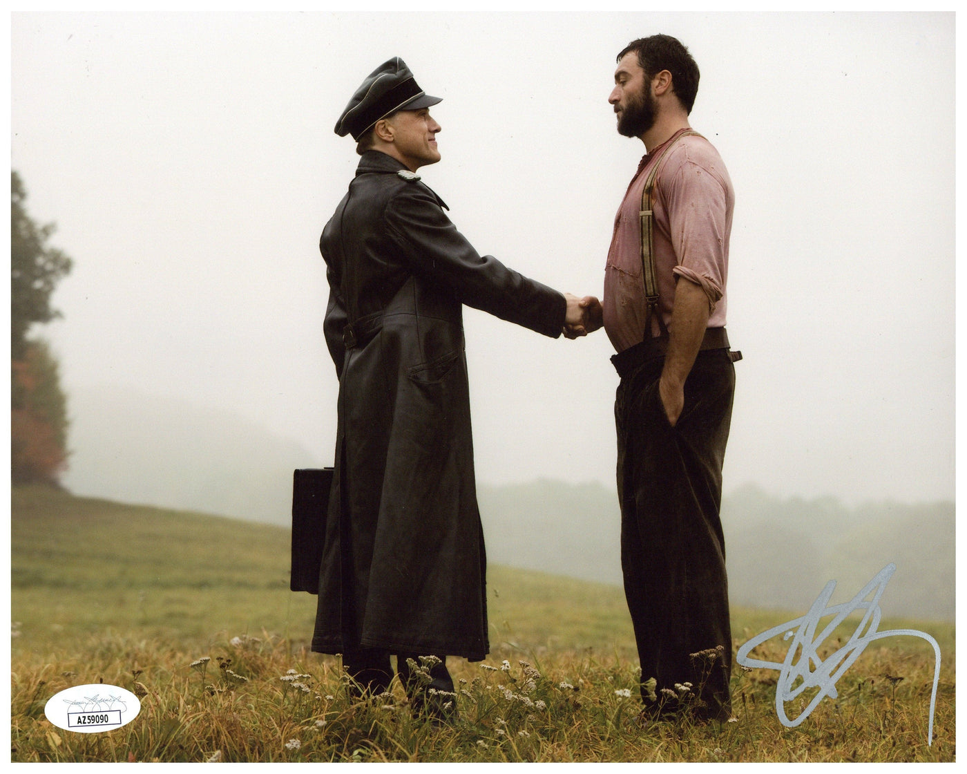 Denis Ménochet Signed 8x10 Photo Inglourious Basterds Autographed JSA COA #4