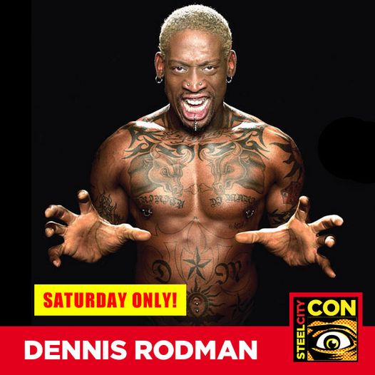 Dennis Rodman Official Autograph Mail-In Service - Steel City Con August 2024