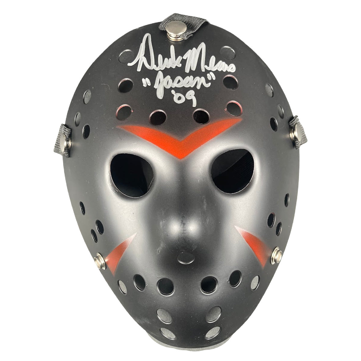 Derek Mears Autographed Friday the 13th Jason Voorhees Mask Signed JSA COA BLK