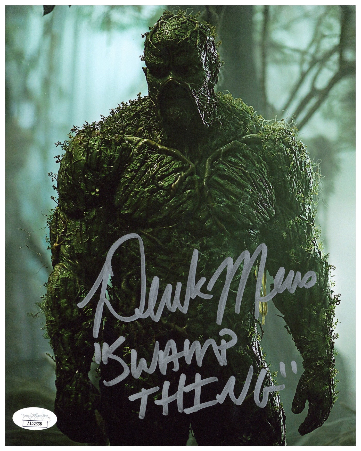 Derek Mears Signed 8x10 Photo Swamp Thing Autographed JSA COA