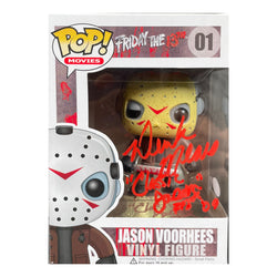 Image of Derek Mears Signed Funko POP Friday the 13th Jason Voorhees Autographed JSA