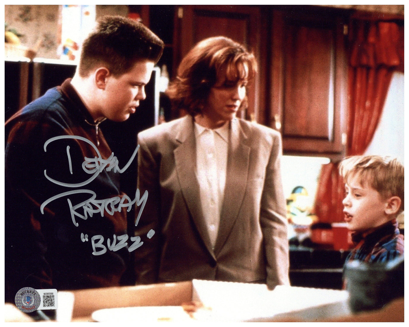 Devin Ratray Signed 8x10 Photo Home Alone Buzz McCallister Autographed BAS COA