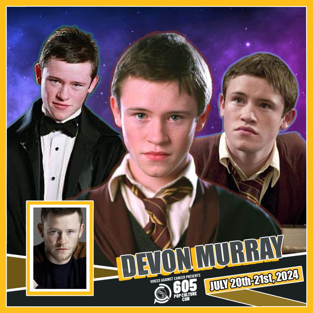 Devon Murray Official Autograph Mail-In Service - Voices Against Cancer 605 Con 2024