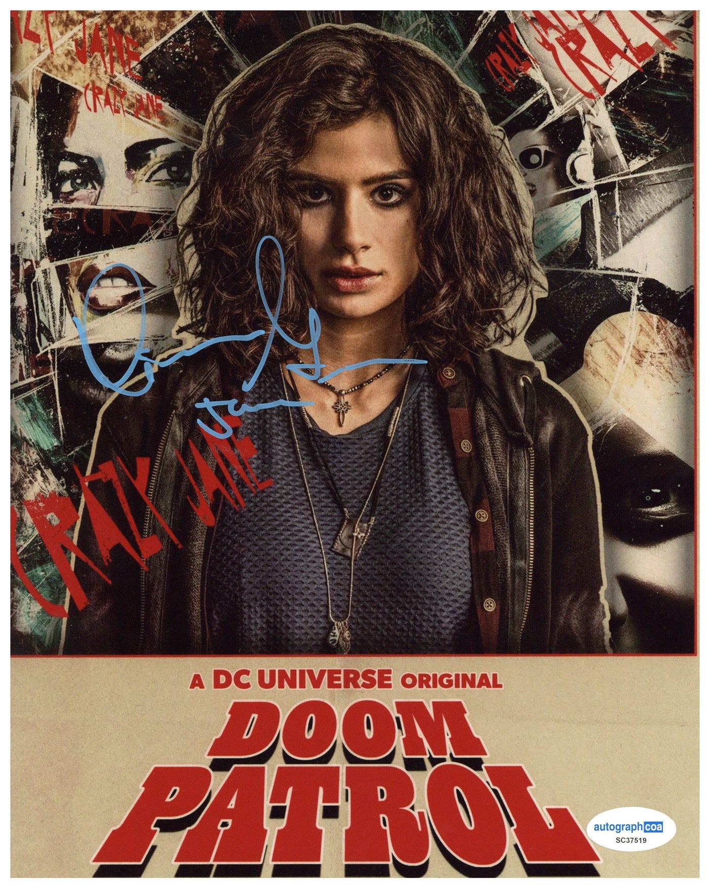 Diane Guerrero Signed 8x10 Photo Doom Patrol Crazy Jane Autographed ACOA #2