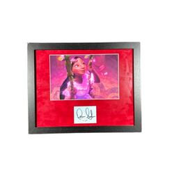 Image of Diane Guerrero Signed Cut Encanto Framed Autographed AutographCOA