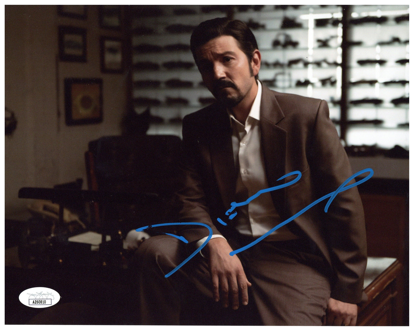 Diego Luna Signed 8x10 Photo Narcos Authentic Autographed JSA COA #2