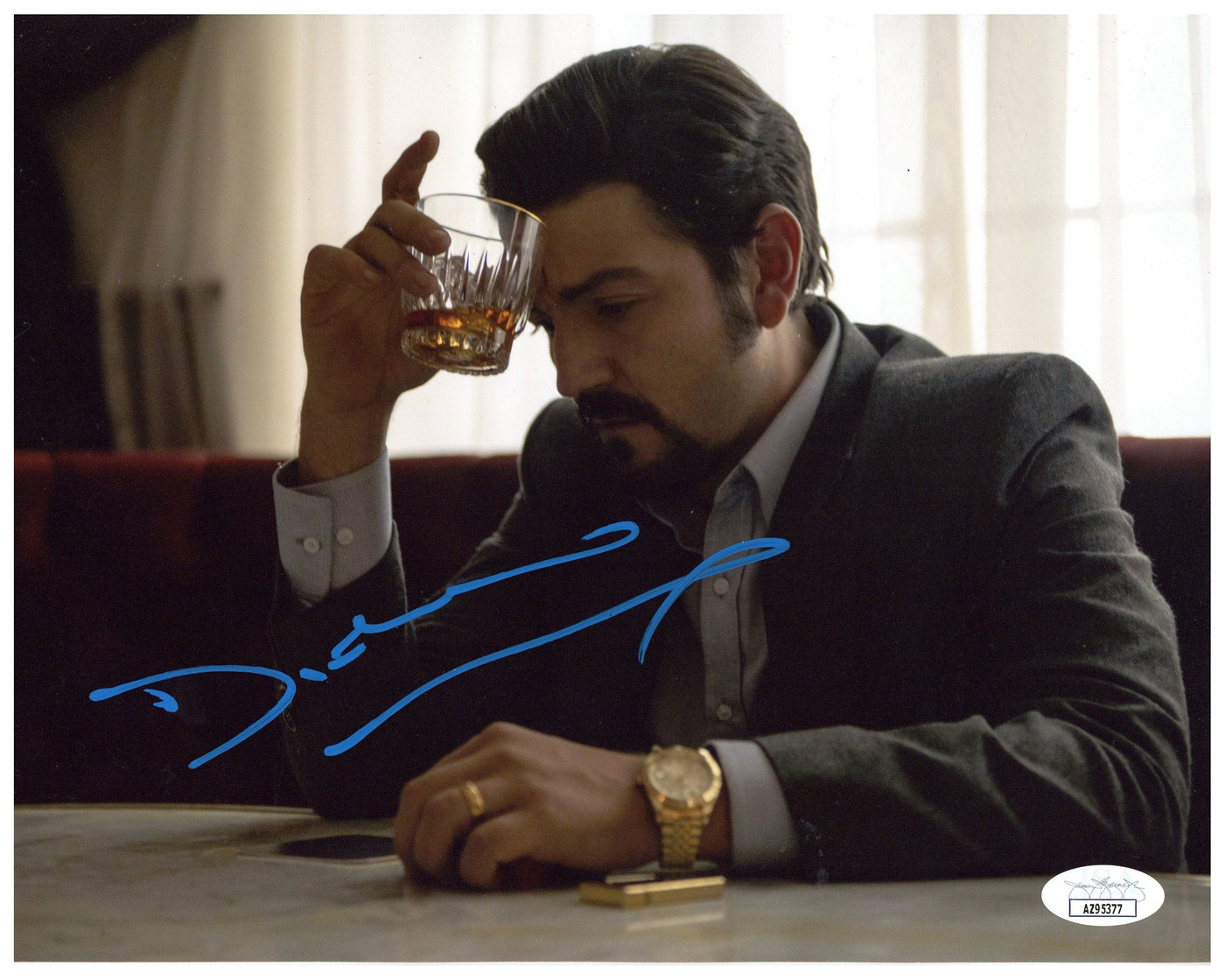 Diego Luna Signed 8x10 Photo Narcos Miguel Ángel Félix Gallardo Autographed JSA COA