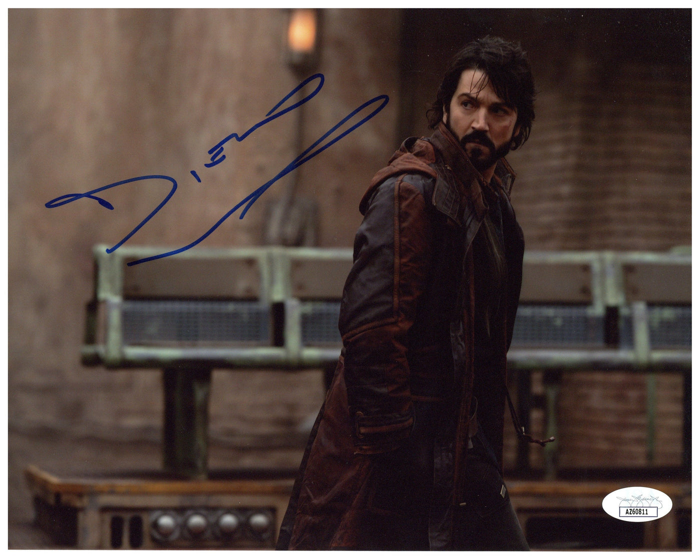 Diego Luna Signed 8x10 Photo Star Wars Andor Authentic Autographed JSA COA #2