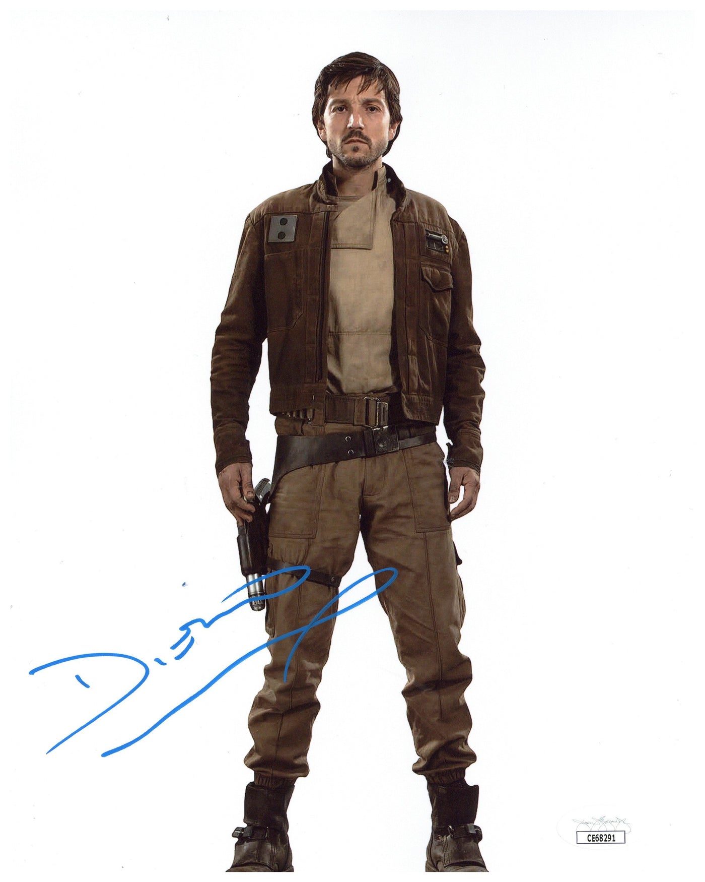 Diego Luna Signed 8x10 Photo Star Wars Andor Rogue One Autographed JSA COA 3