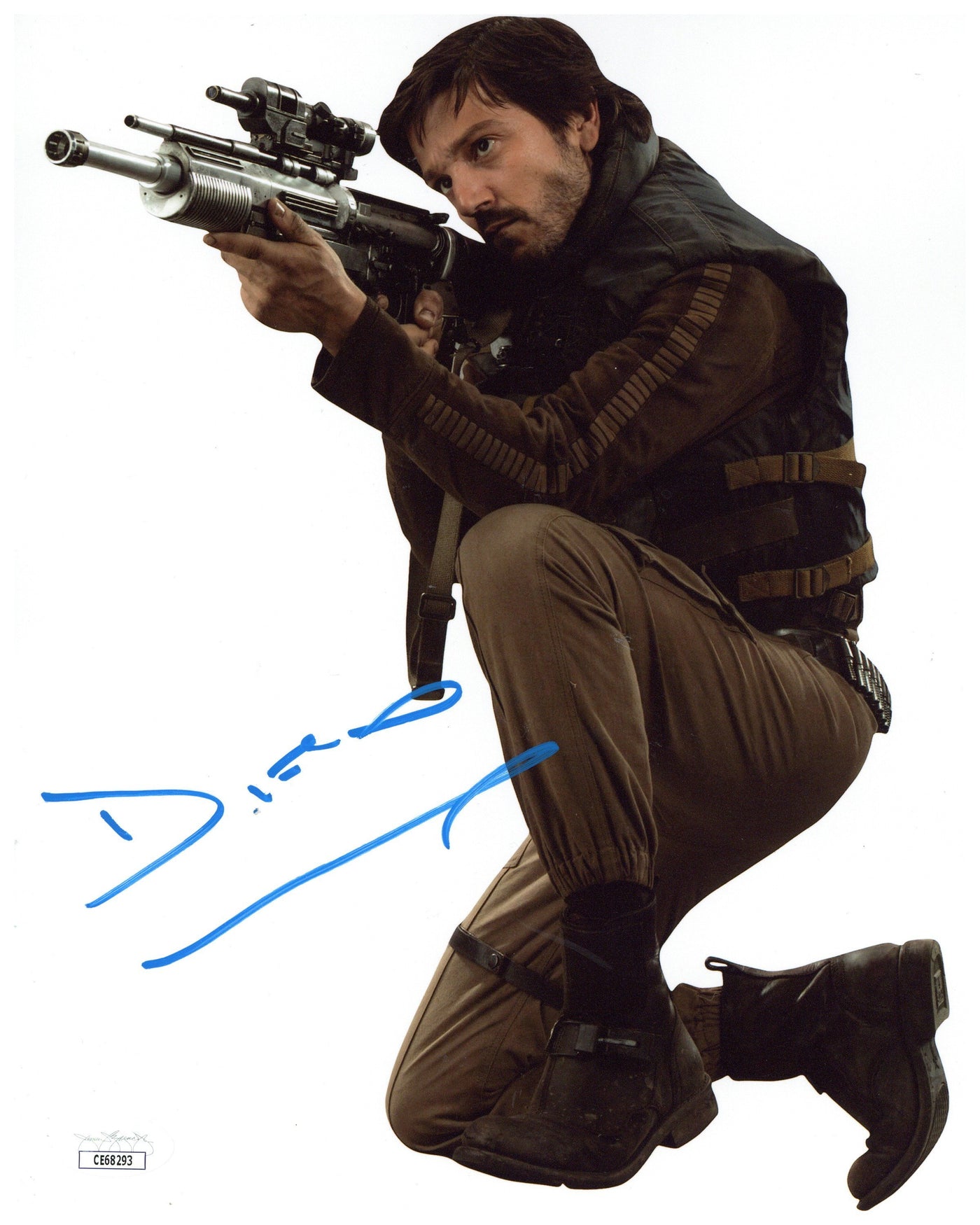 Diego Luna Signed 8x10 Photo Star Wars Andor Rogue One Autographed JSA COA 4