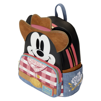 Disney Western Mickey Mouse Cosplay Mini Backpack Loungefly