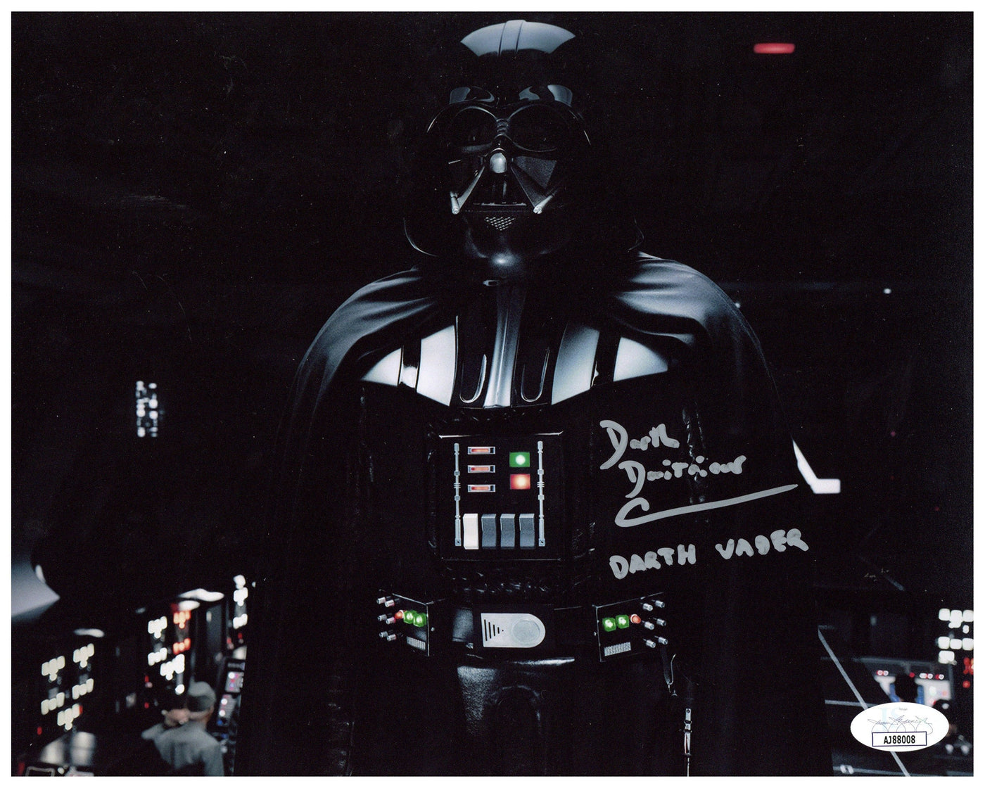 Dmitrious Bistrevsky Signed 8x10 Photo Star Wars Darth Vader Autographed JSA COA