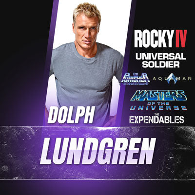 Dolph Lundgren Official Autograph Mail-In Service - Albuquerque Comic Con 2026