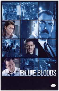 Image of Donnie Wahlberg & Marisa Ramirez Signed 11x17 Photo Blue Bloods Autographed JSA COA