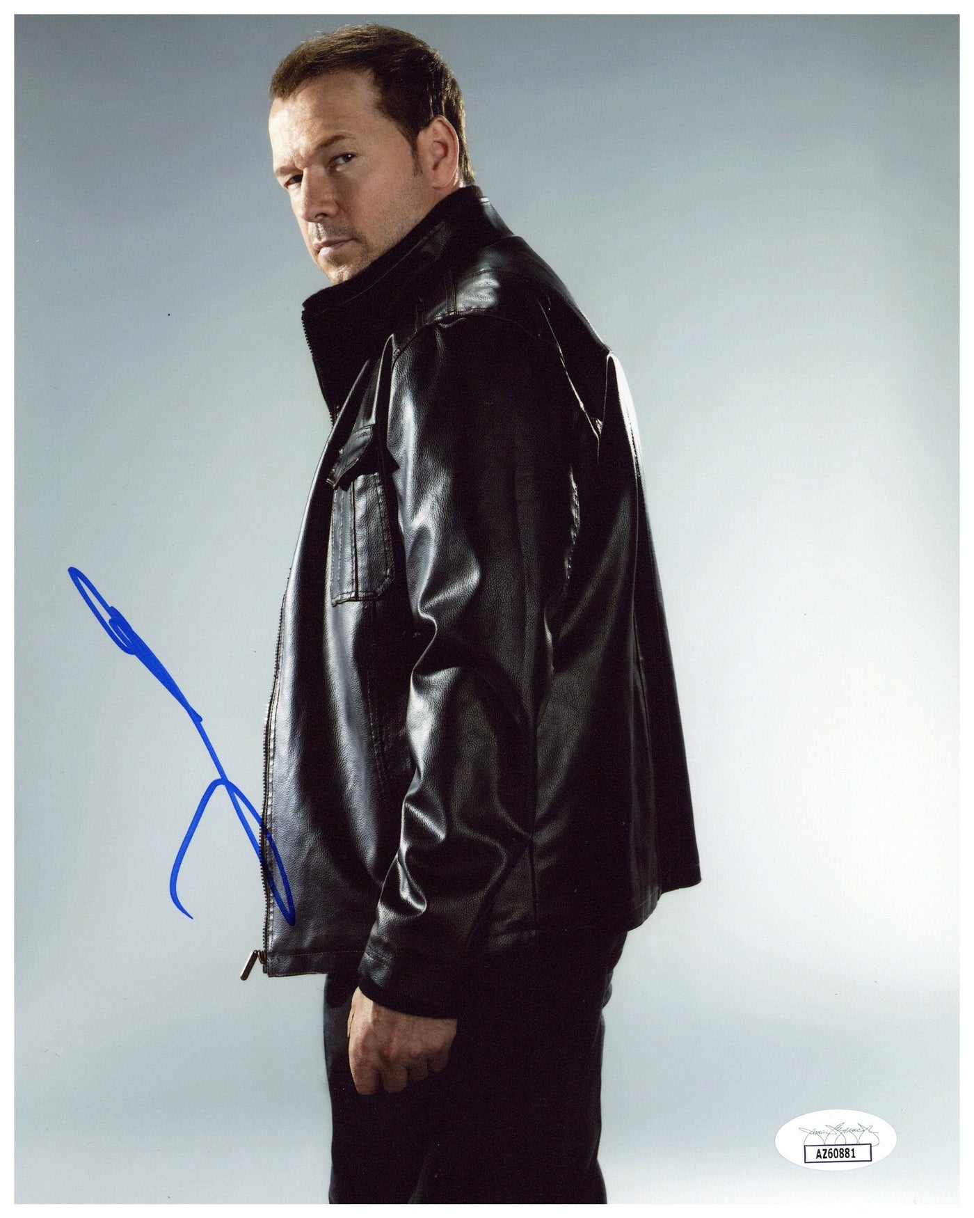 Donnie Wahlberg Signed 8x10 Photo Blue Bloods Autographed JSA COA #2