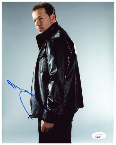 Donnie Wahlberg Signed 8x10 Photo Blue Bloods Autographed JSA COA #2