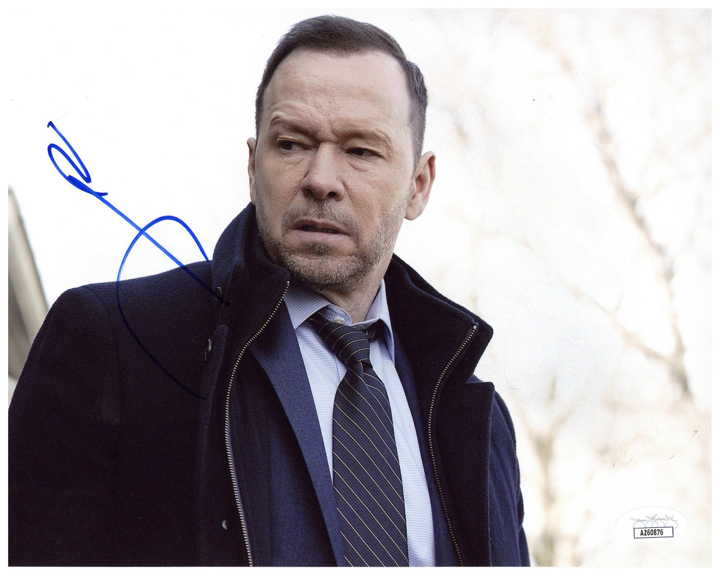 Donnie Wahlberg Signed 8x10 Photo Blue Bloods Autographed JSA COA #5