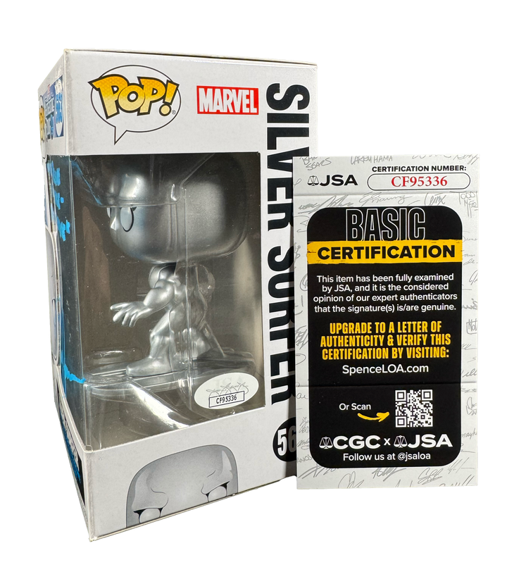 Doug Jones Signed Funko Pop Marvel Silver Surfer Autographed
