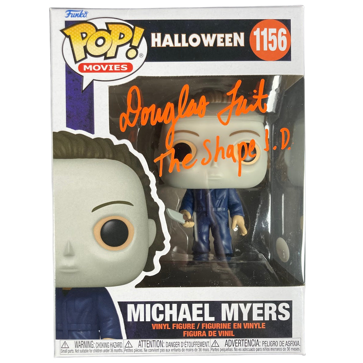 Douglas Tait Signed Funko POP Halloween Kills Michael Myers Autographed JSA COA