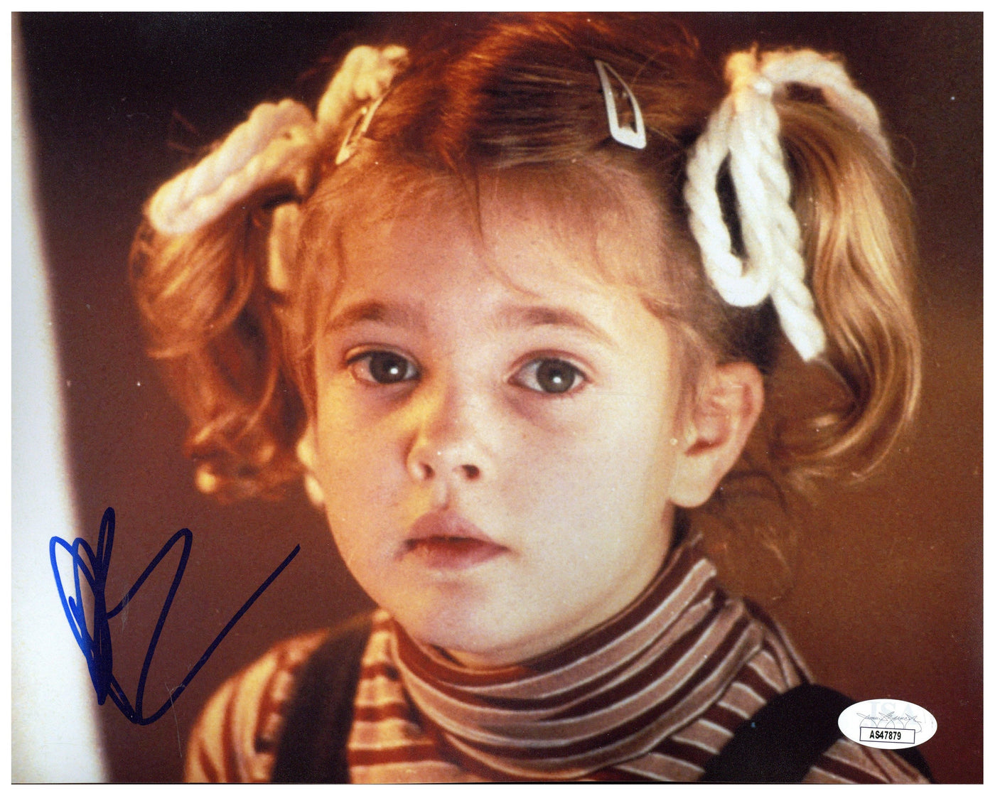 Drew Barrymore Signed 8x10 Photo E.T. The Extra-Terrestrial Autographed JSA COA 2