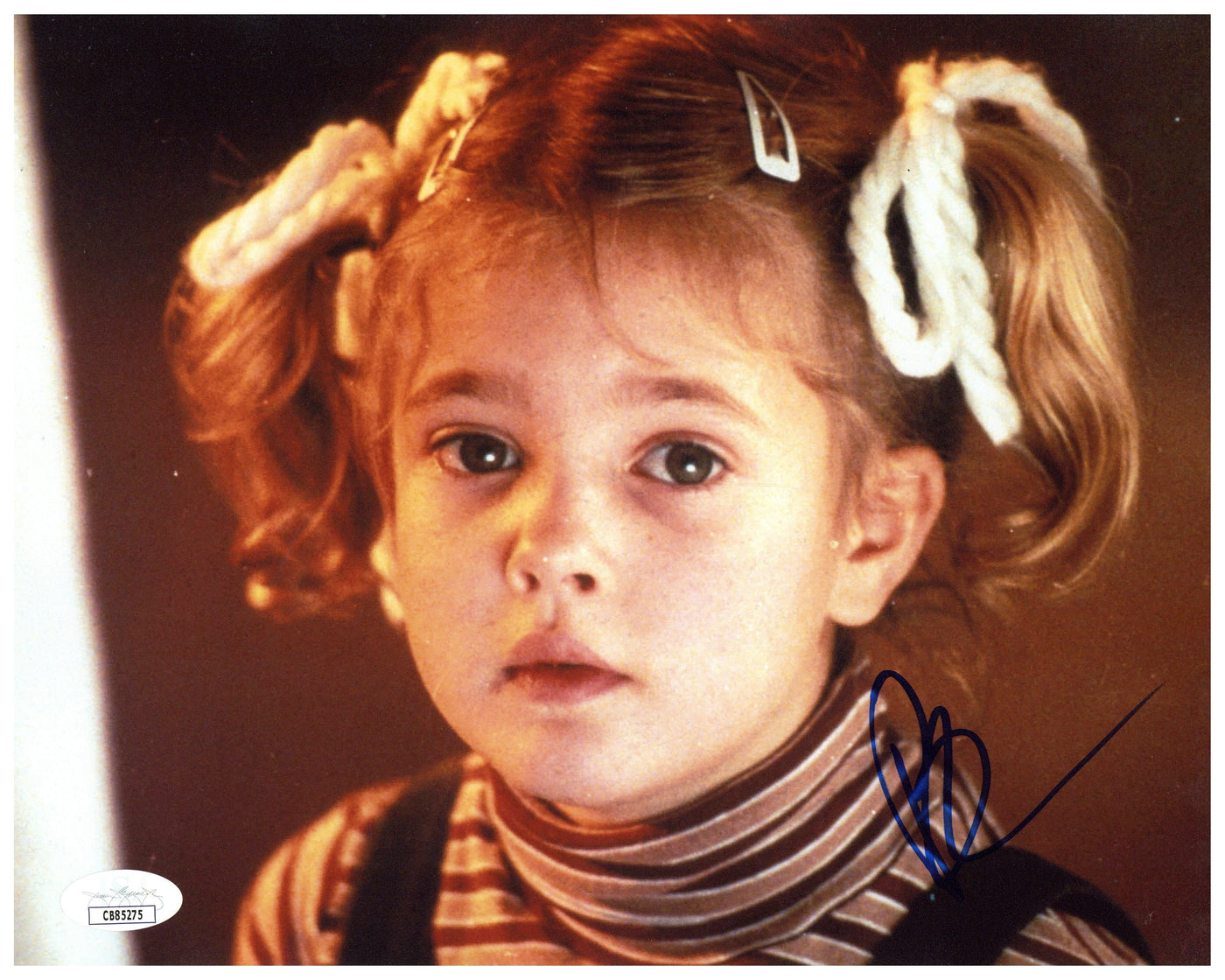 Drew Barrymore Signed 8x10 Photo E.T. The Extra-Terrestrial Autographed JSA COA #5