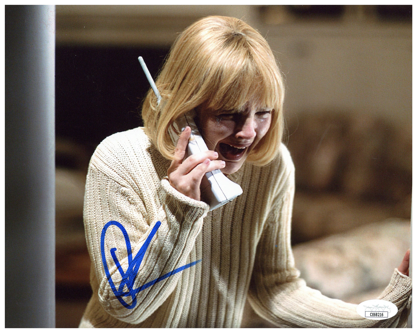 Drew Barrymore Signed 8x10 Photo Scream Casey Autographed JSA COA