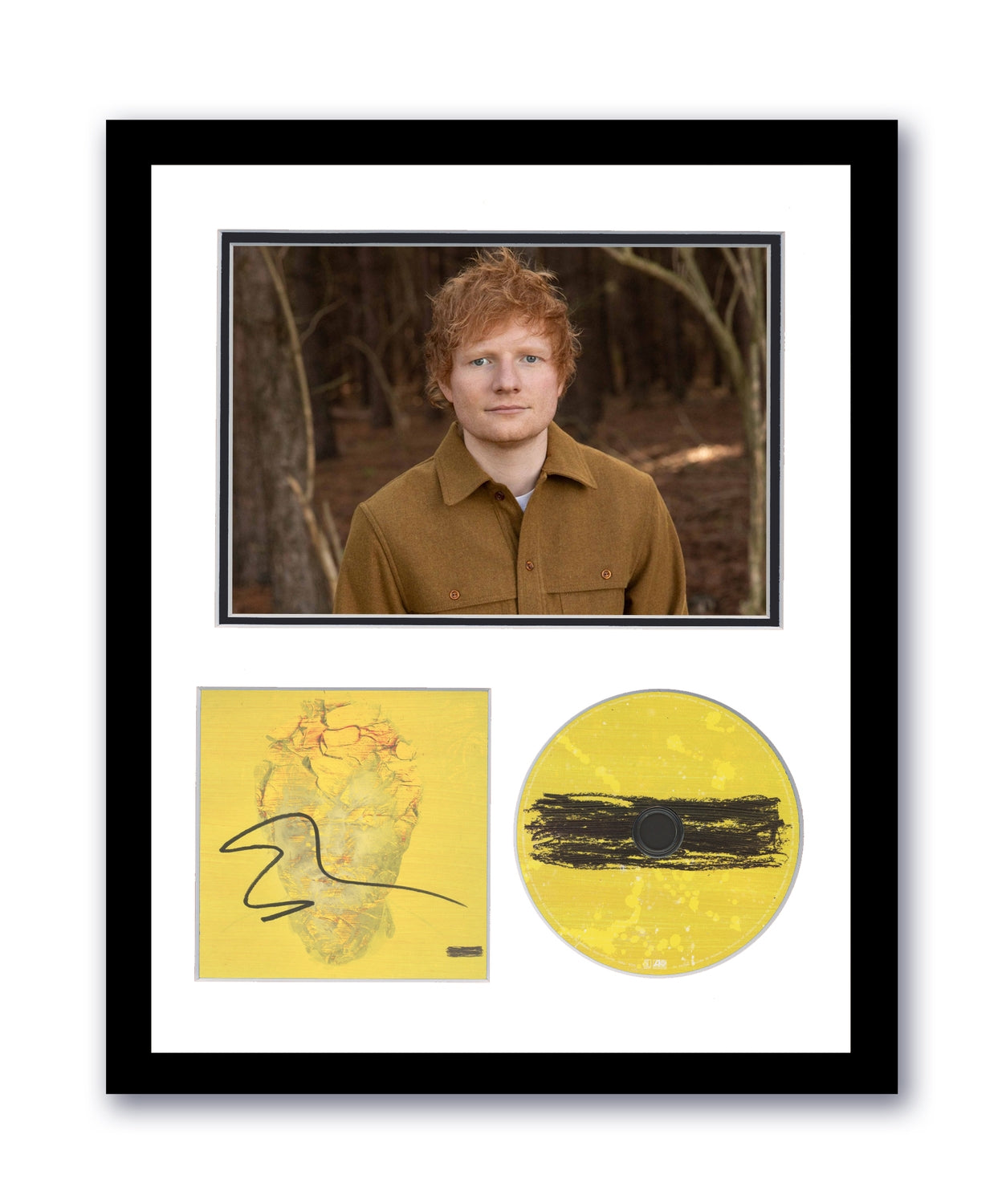 Ed Sheeran Signed 11x14 Framed Photo CD Subtract Autographed ACOA #1
