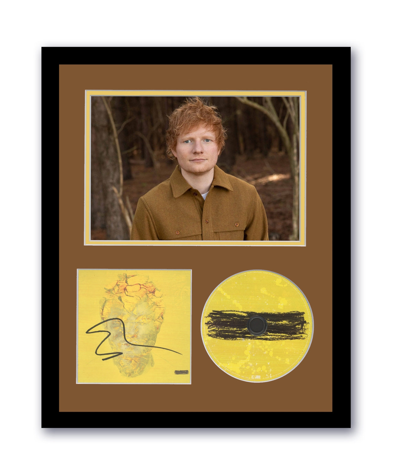 Ed Sheeran Signed 11x14 Framed Photo CD Subtract Autographed ACOA #2