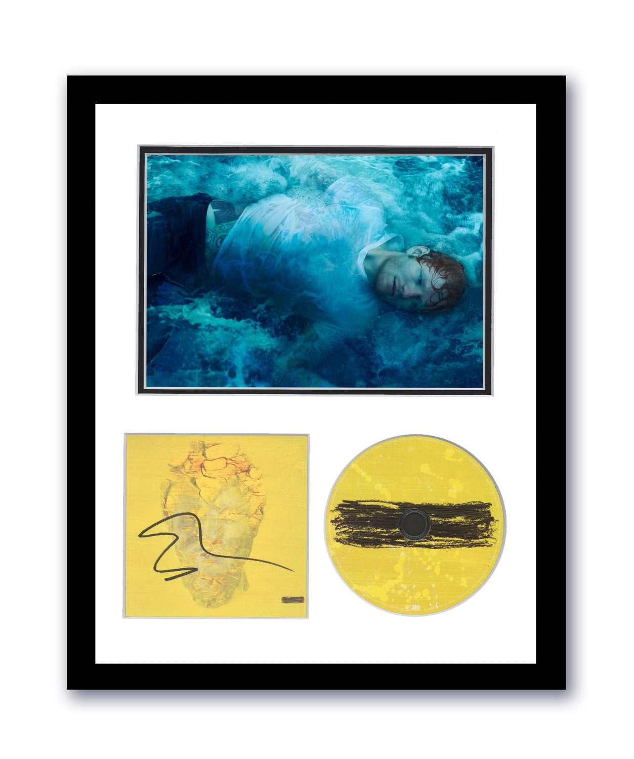 Ed Sheeran Signed 11x14 Framed Photo CD Subtract Autographed ACOA #3