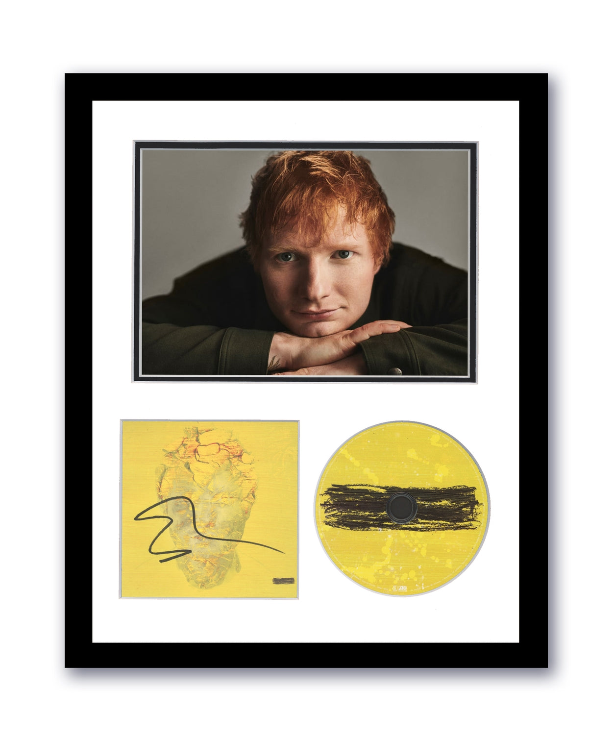 Ed Sheeran Signed 11x14 Framed Photo CD Subtract Autographed ACOA #5