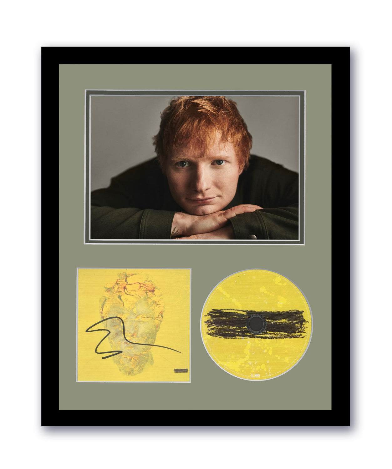 Ed Sheeran Signed 11x14 Framed Photo CD Subtract Autographed ACOA #6