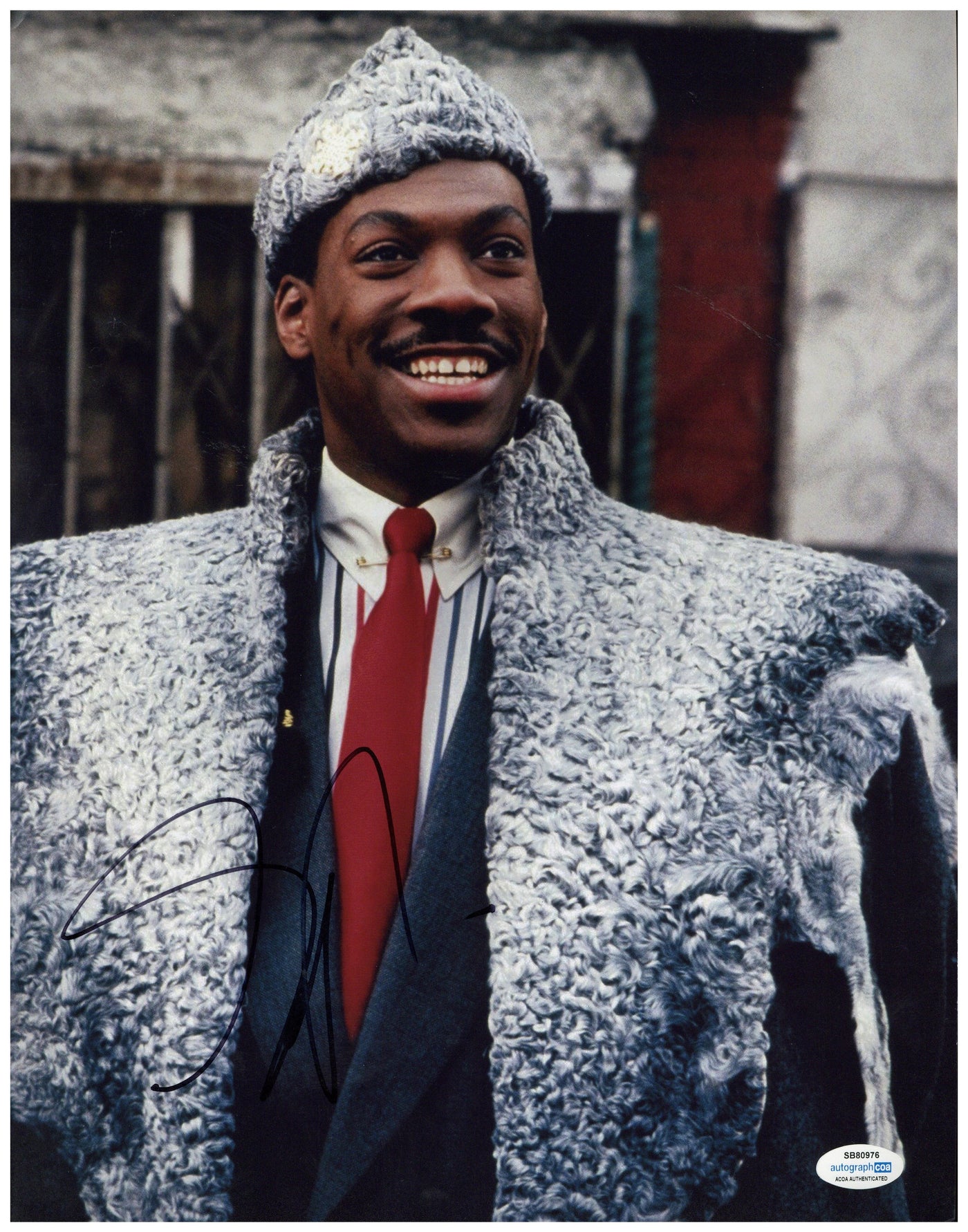 Eddie Murphy Signed 11x14 Photo Coming to America Autographed Authentic ACOA