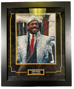 Image of Eddie Murphy Signed Custom Framed 11x14 Photo Coming to America Autographed Authentic ACOA