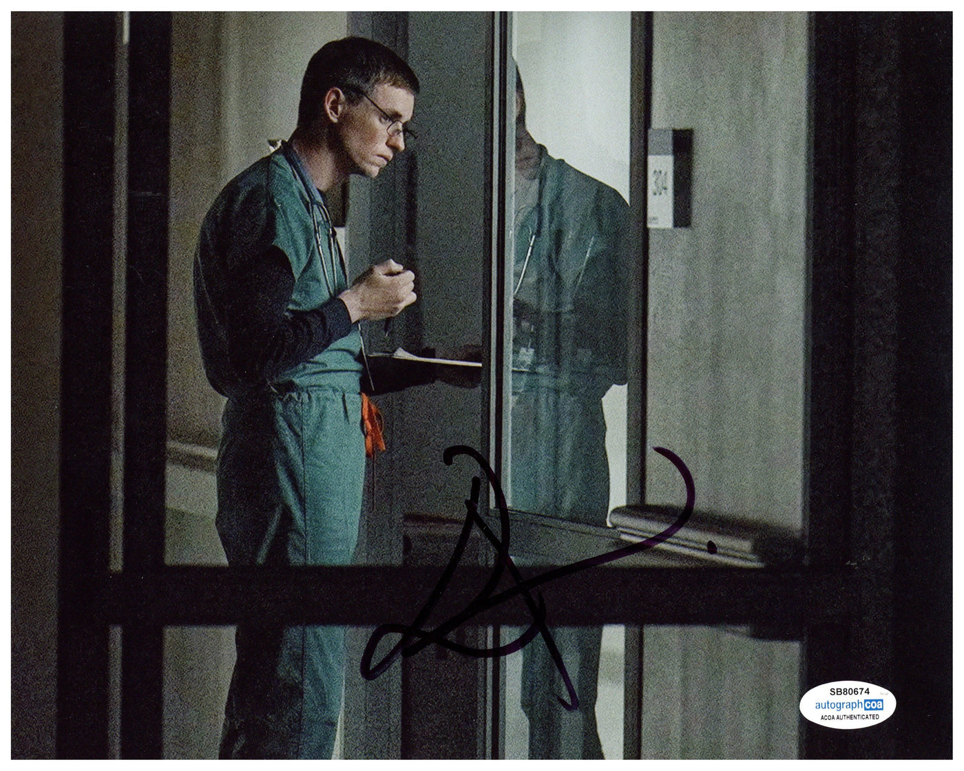 Eddie Redmayne Autographed 8x10 Photo The Good Nurse Signed ACOA