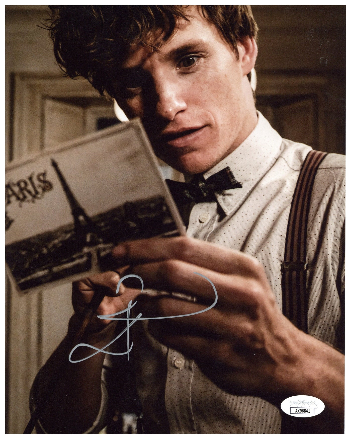 Eddie Redmayne Signed 8x10 Photo Fantastic Beasts Autograph JSA COA 2