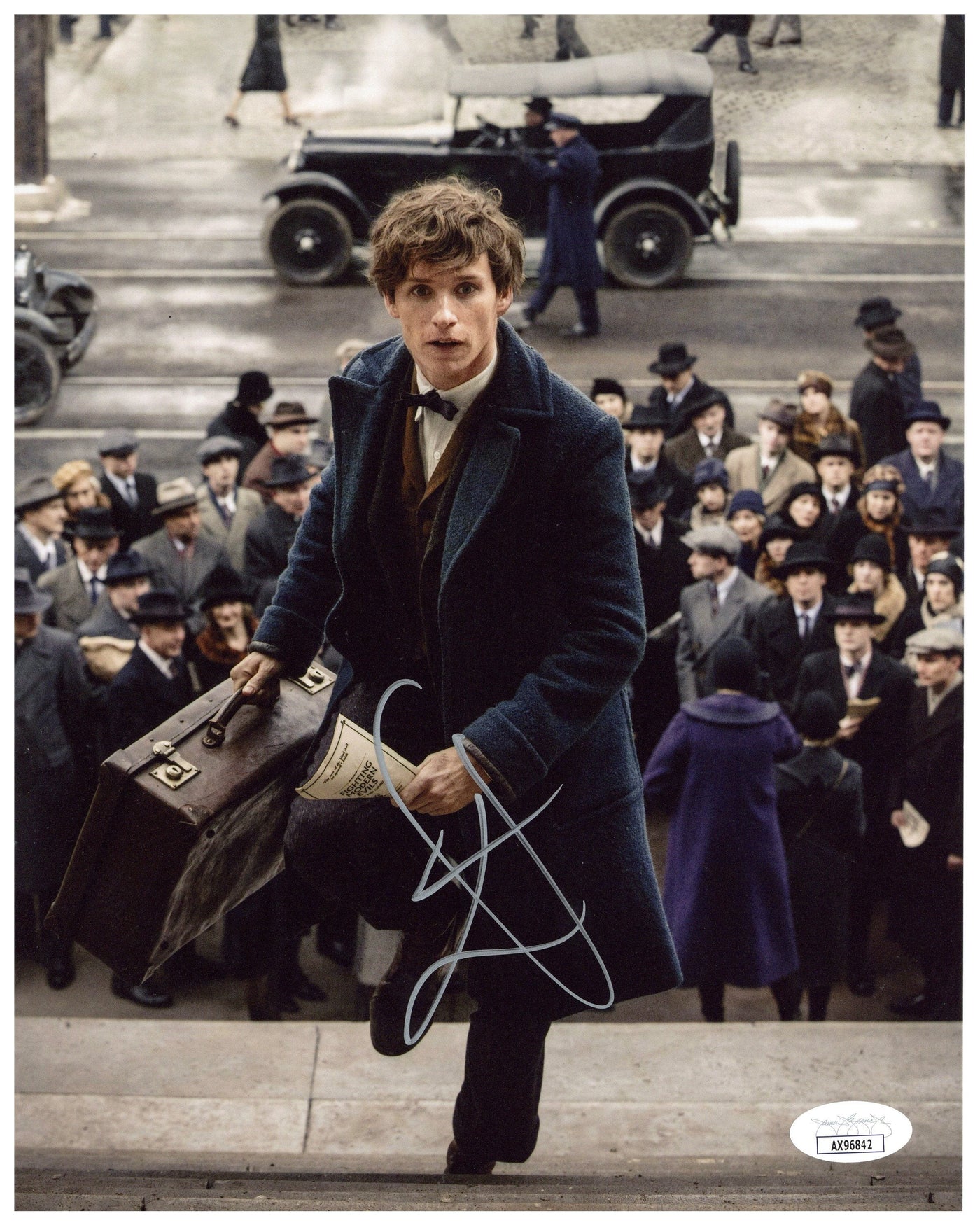 Eddie Redmayne Signed 8x10 Photo Fantastic Beasts Autograph JSA COA