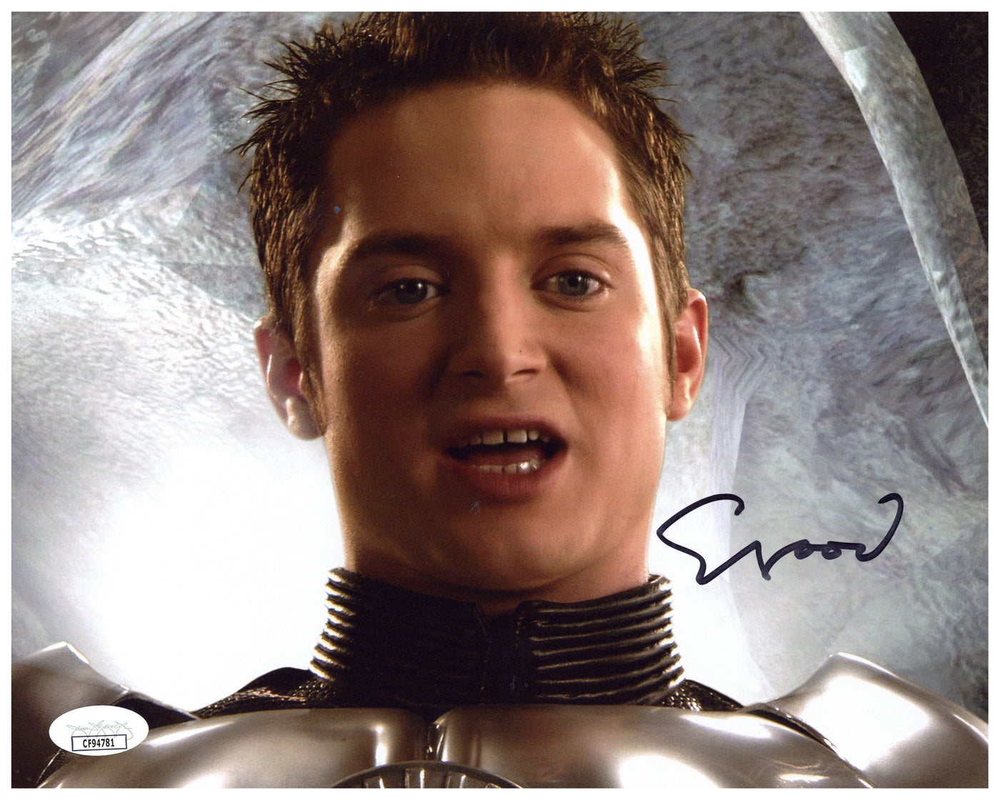Elijah Wood Signed 8x10 Photo Spy Kids 3D The Guy Autographed JSA COA