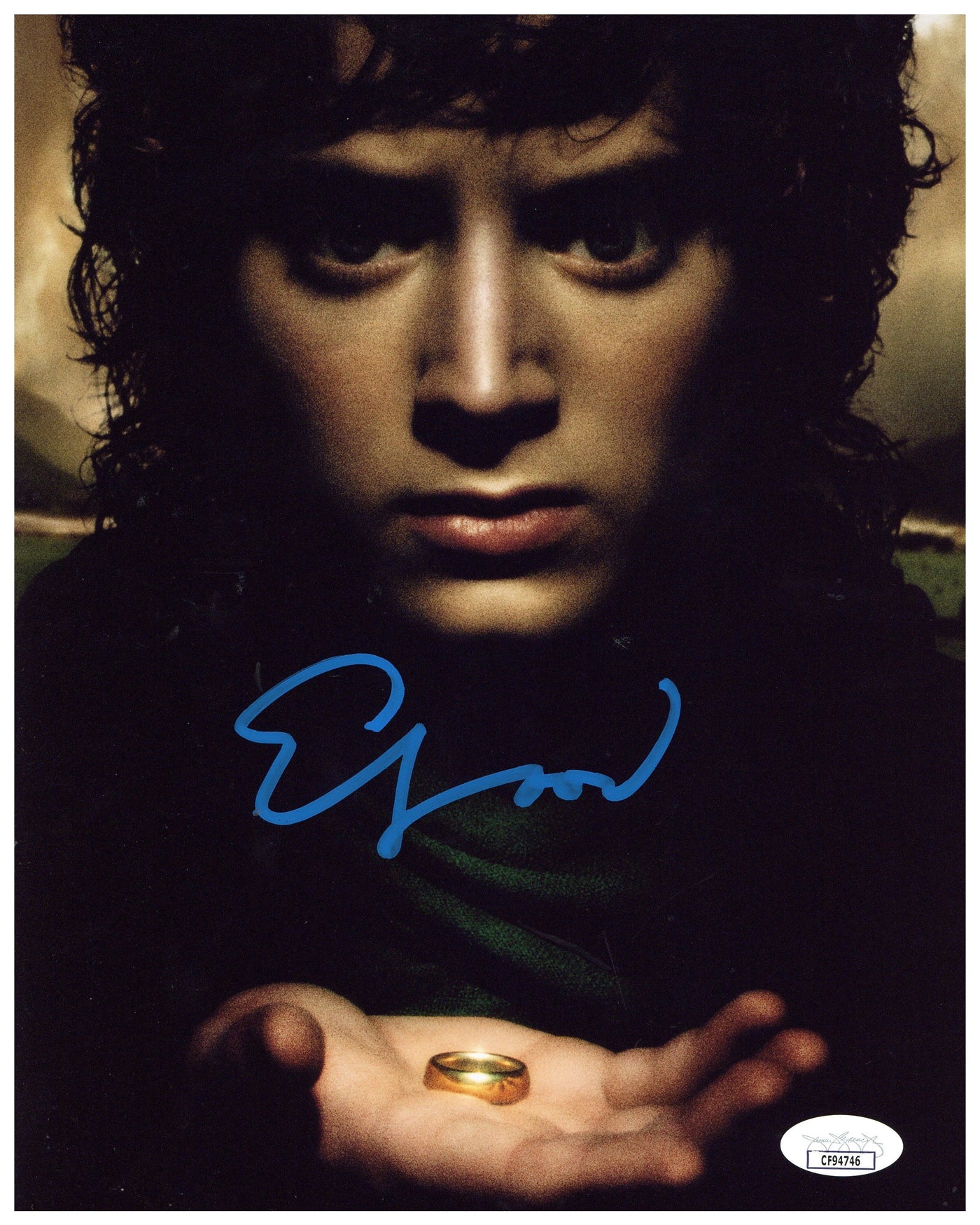 Elijah Wood Signed 8x10 Photo The Lord of the Rings Autographed JSA COA 2