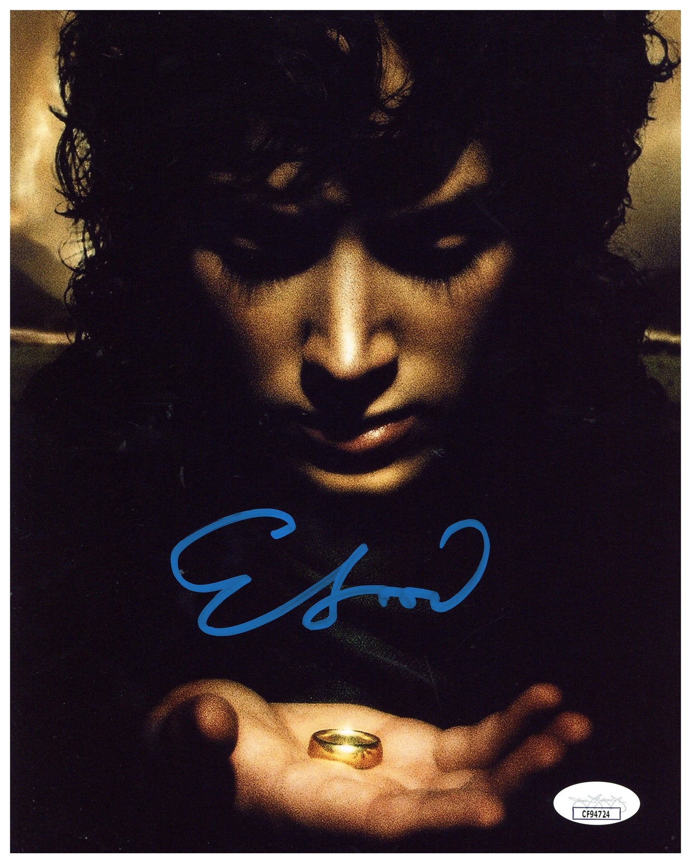 Elijah Wood Signed 8x10 Photo The Lord of the Rings Autographed JSA COA
