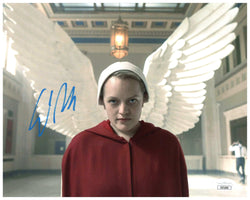 Image of Elisabeth Moss Signed 8x10 Photo The Handmaild's Tale Autographed JSA COA