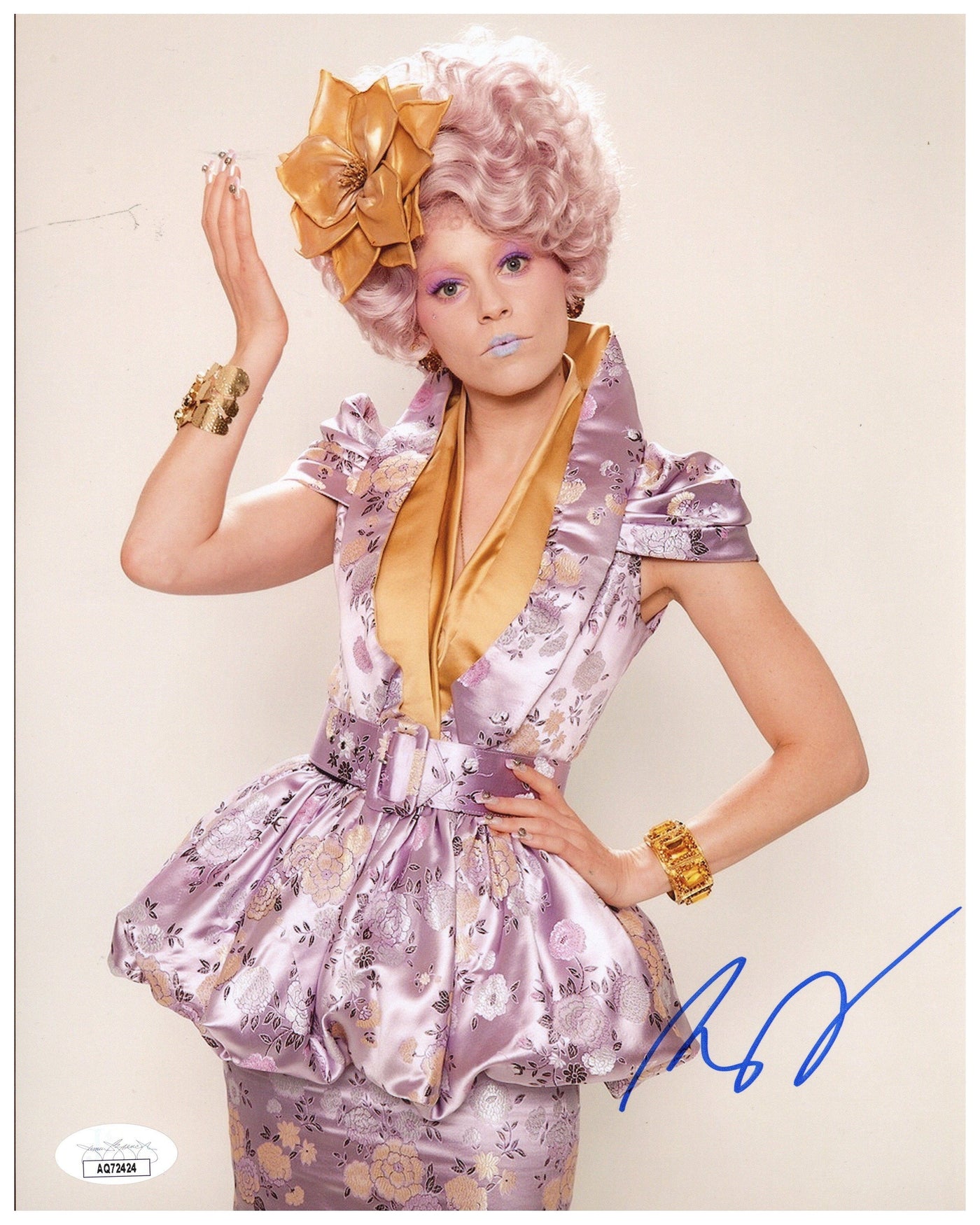 Elizabeth Banks Signed 8x10 Photo The Hunger Games Autographed JSA COA