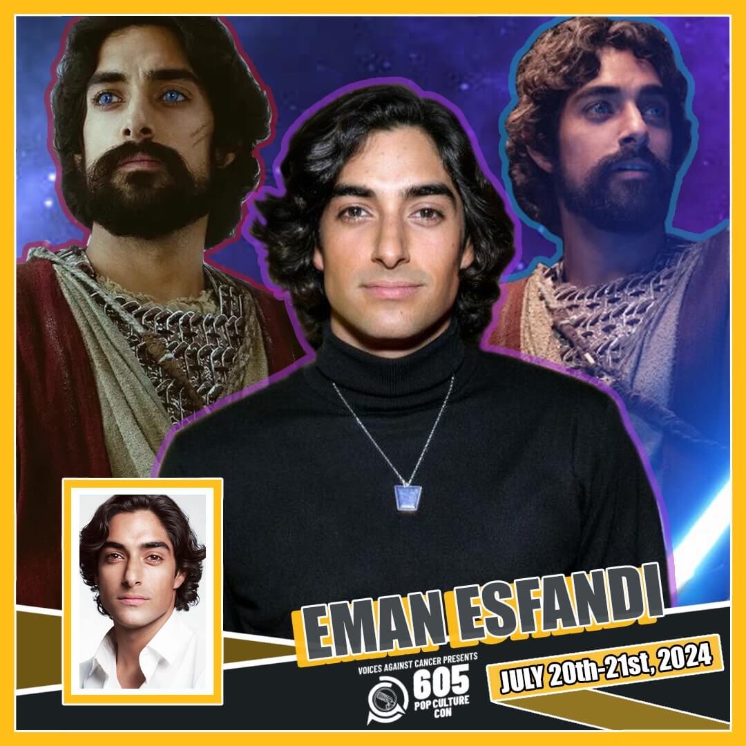 Eman Esfandi Official Autograph Mail-In Service - Voices Against Cancer 605 Con 2024