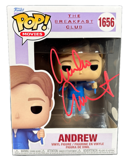 Image of Emilio Estevez Signed Funko Pop Breakfast Club Andrew Autographed JSA COA