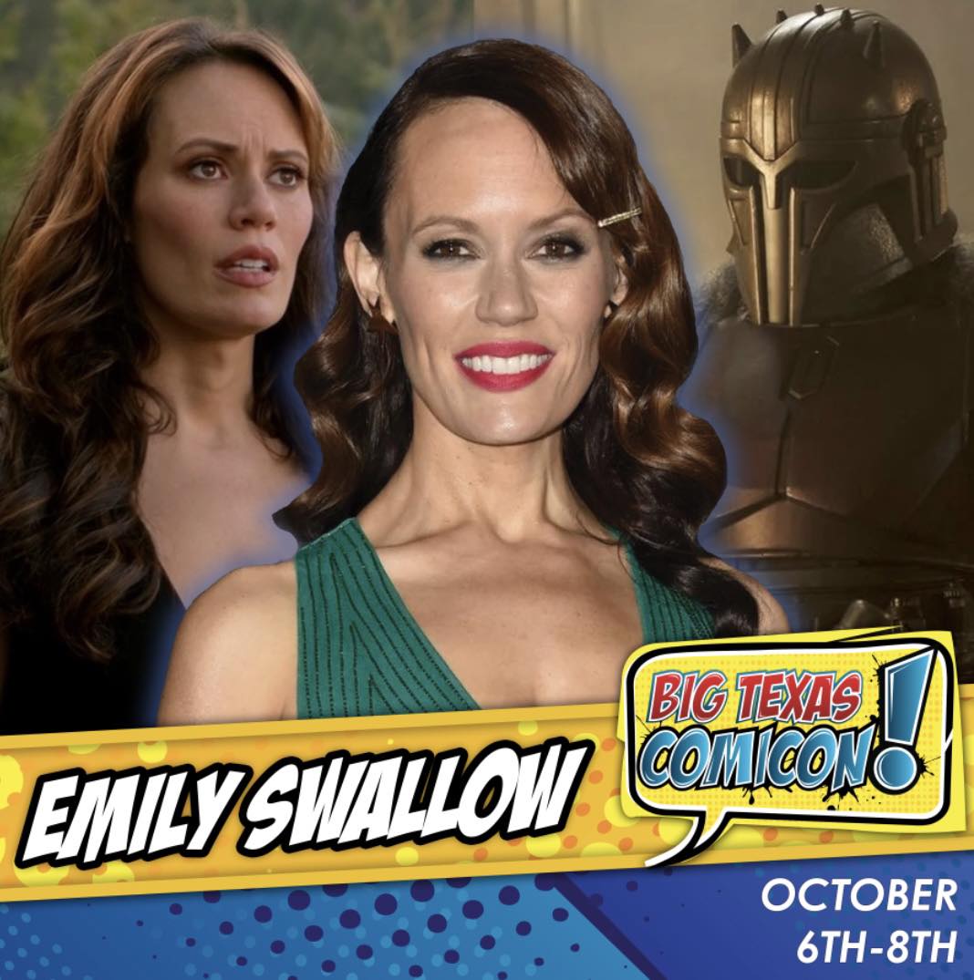 Emily Swallow Official Autograph MailIn Service Big Texas Comicon 2