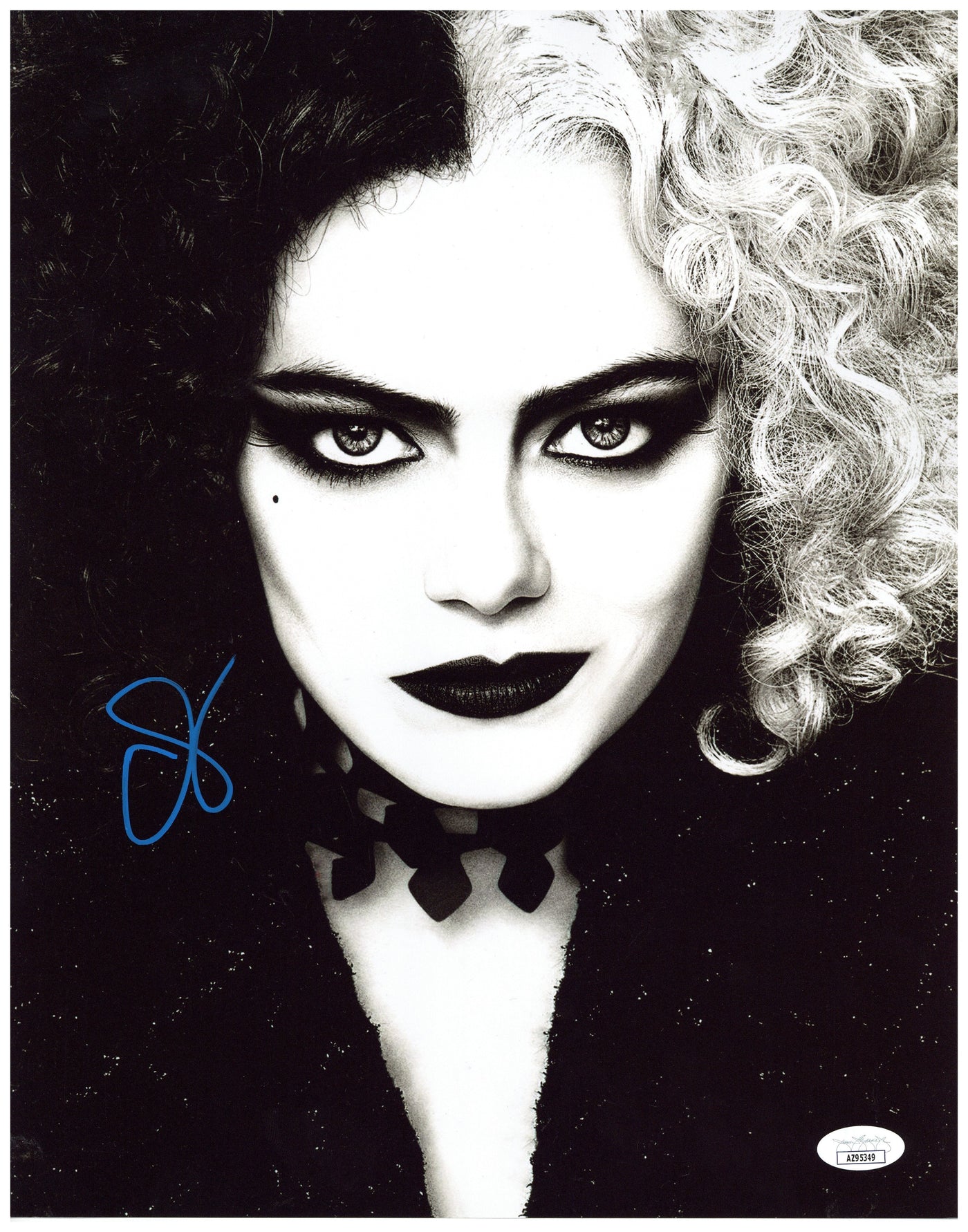 Emma Stone Signed 8x10 Photo Disney Cruella Autographed Autographed JSA COA 2