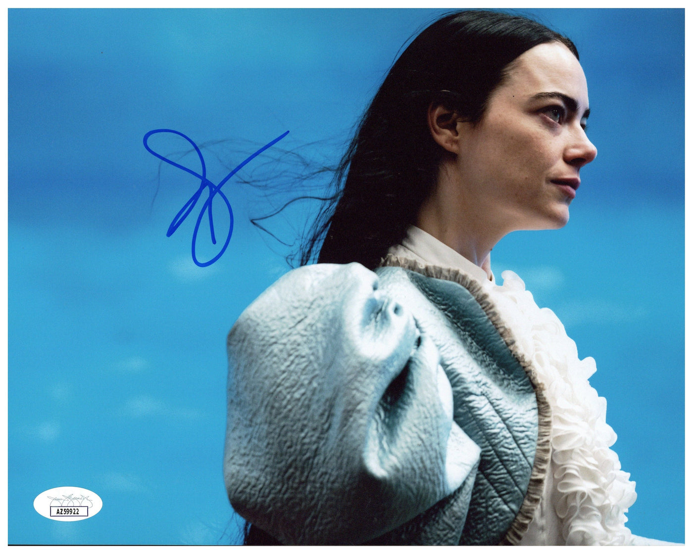 Emma Stone Signed 8x10 Photo Poor Things Autographed JSA COA